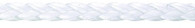 Rope 3.2mm Towing line white 8 plait without cover (per metre)