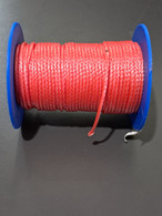 Rope 2mm Single Braid - Dyneema - Red (per metre)