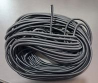 Off cut - shock cord - 5mm - Black - 18.50m