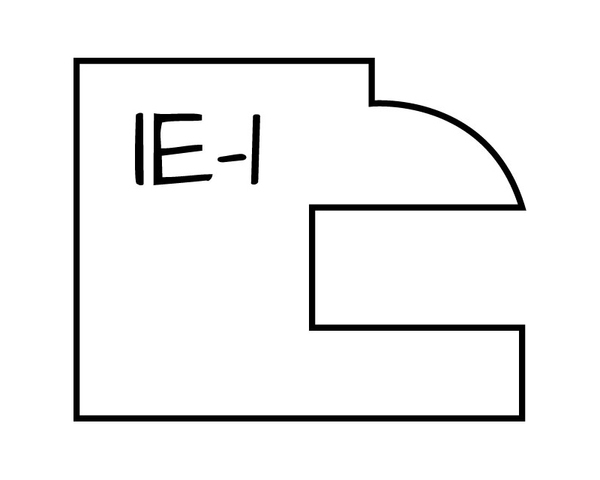 Unfinished Square Raised Panel MDF Door