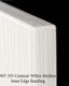 Contour White Medina Vertical Grain, 3.mm edge banding corner