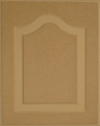 Unfinished Cathedral Arch RAISED Panel Door Style in Solid MDF
