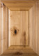 “Belmont” Rustic Alder Raised Panel Cabinet Door in  Clear Finish