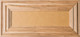 "Linville" Maple &  MDF Flat Panel Drawer Front (Paint Quality) Image