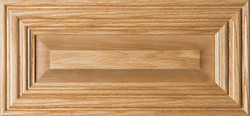 "Linville" Red Oak  Raised Panel Drawer Front Image