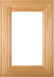 Linville" Superior Alder GLASS Panel Cabinet Door 