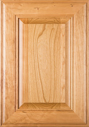 "Cherokee" Raised Panel Cabinet Door in Cherry with Clear Lacquer Finish