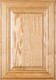 2.38 "Linville" Red Oak Raised Panel Cabinet Door