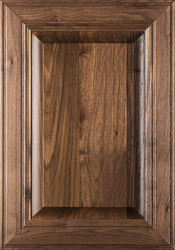 2.38 "Linville Walnut Raised Panel Cabinet Door 