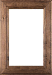 2.38 "Linville" Walnut Glass Panel Cabinet Door
