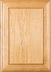 "Arden"2.38 Superior Alder Flat Panel Cabinet Door In Clear Finish