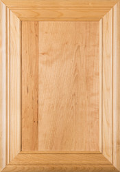 "Arden" 2.38 Cherry Flat Panel Cabinet Door In Clear Finish