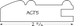 Cross section of "Arden" Glass Panel Door frame