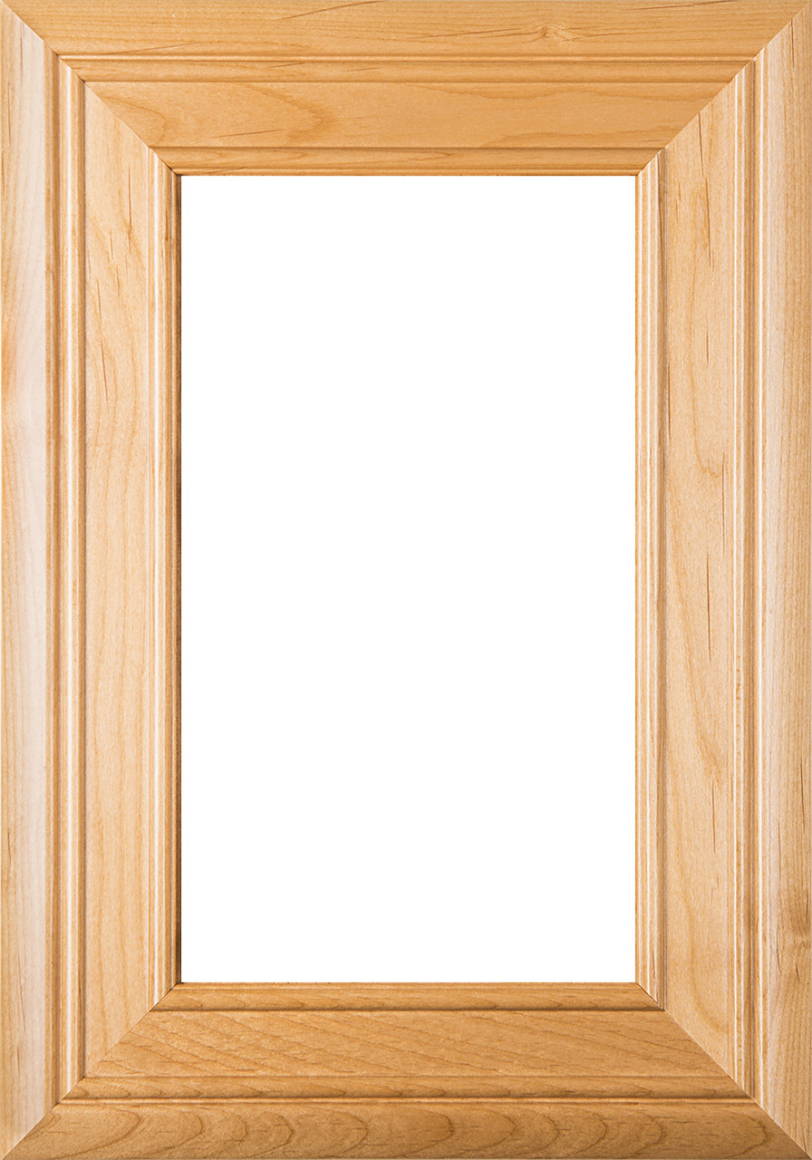 Arden Cherry Glass Panel Cabinet Door In Clear Finish