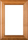 “Belmont” 2.38 Cherry Glass Panel Cabinet Door in Clear Finish