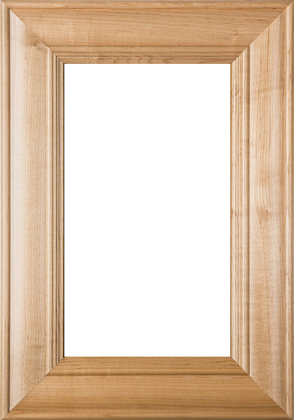 "Belmont" Maple Glass Panel Cabinet Door (Paint Quality)