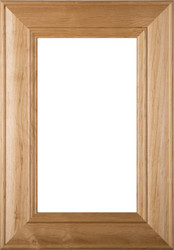 "Belmont" Maple Glass Panel Cabinet Door (Stain Quality)