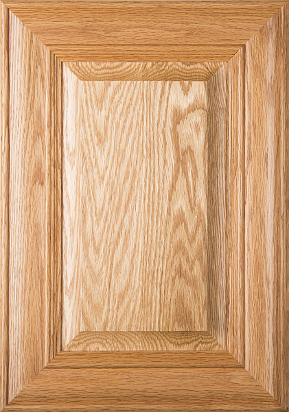"Belmont" Red Oak Raised Panel Cabinet Door