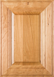 "Linville" Cherry Raised Panel Cabinet Door in Clear Finish