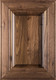 "Linville" Walnut Raised Panel Cabinet Door in Clear Finish Image