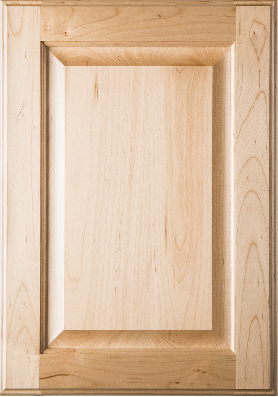 32H x 14W Unfinished Maple Cabinet Door Square with Raised Panel by Kendor