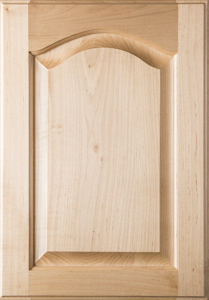 Unfinished Cathedral Arch Raised Panel Maple Cabinet Door (Stain Quality)