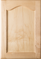 Unfinished Cathedral FLAT Panel Maple Cabinet Door (Stain Quality)
