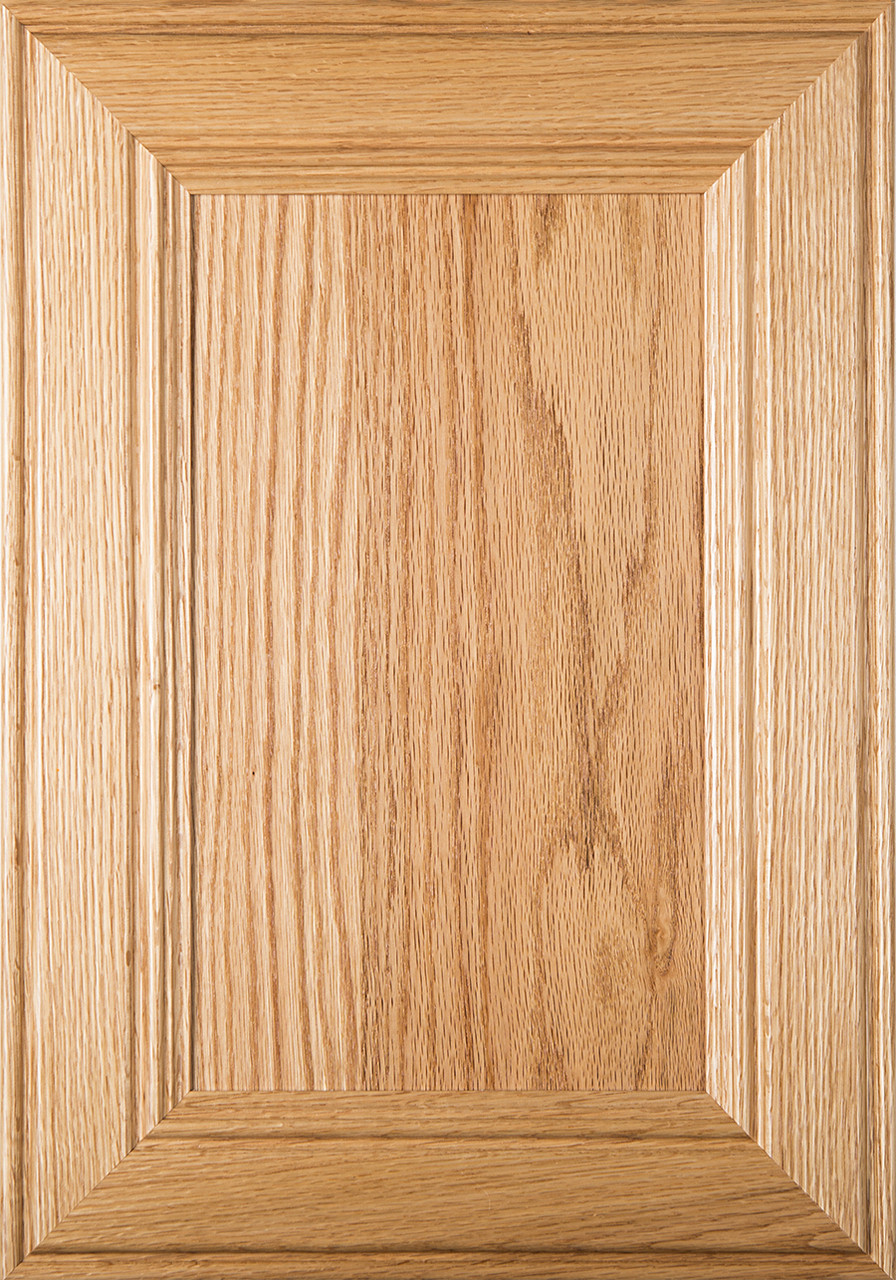 Linville Red Oak Flat Panel Cabinet Door I Charlotte Nc