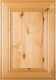 “Linville” Rustic Alder FLAT Panel Cabinet Door Image
