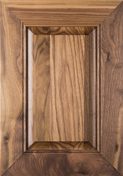 "Lenoir" Unfinished Raised Panel Cabinet Door in Walnut