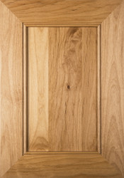 "Lenoir" Unfinished Flat Panel Cabinet Door in Superior Alder1