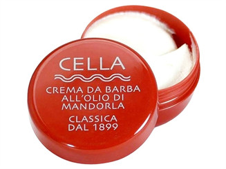 Cella Almond Shaving Cream in Travel Tub, 150g