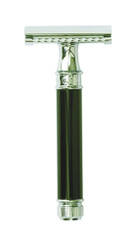 Edwin Jagger DE 86BL Black Double Edge Safety Razor
