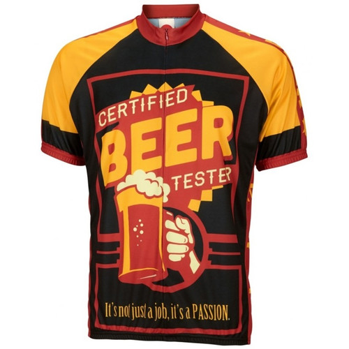 Beer Tester Bike Jersey - Front