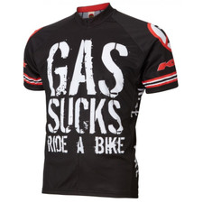Gas Sucks Bike Jersey - Front