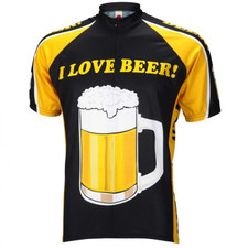I Love Beer Bike Jersey - Front