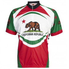 California Flag Bike Jersey - Front