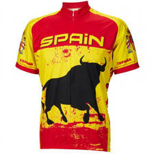 Spain Mens Cycling Jersey - Front