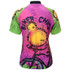 Biker Chick Handlebars Womens Bike Jersey - Back