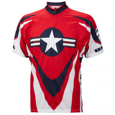 USA Aircraft Star Bike Jersey - Front
