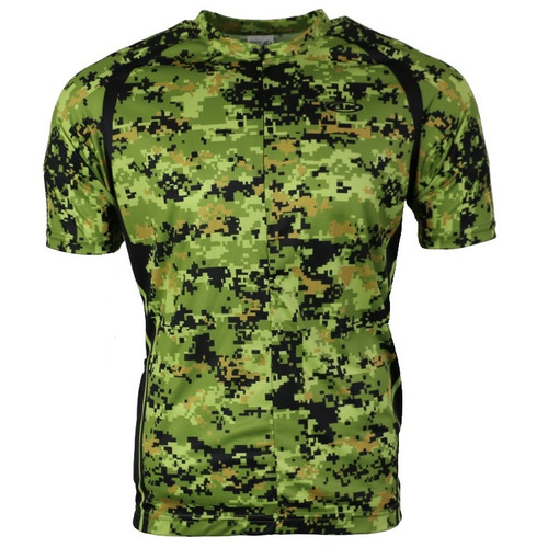 Camo Green Bike Jersey - Front