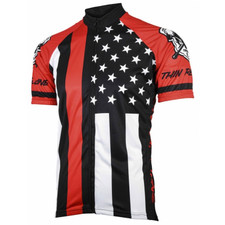 Thin Red Line Bike Jersey - Front