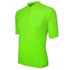 Neon Fluorescent Green Mens Bike Jersey - Front