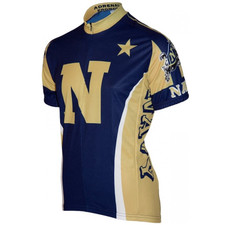Navy Midshipmen Bike Jersey - Front