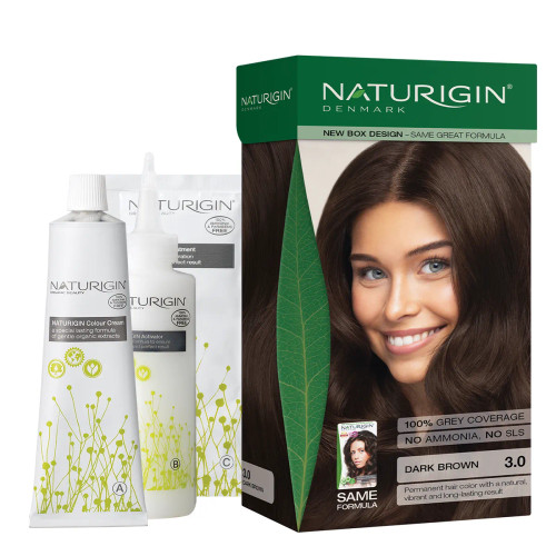 Naturigin Box Hair Colour 3.0 Dark Brown