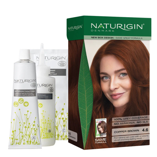 Naturigin Box Hair Colour 4.6 Copper Brown