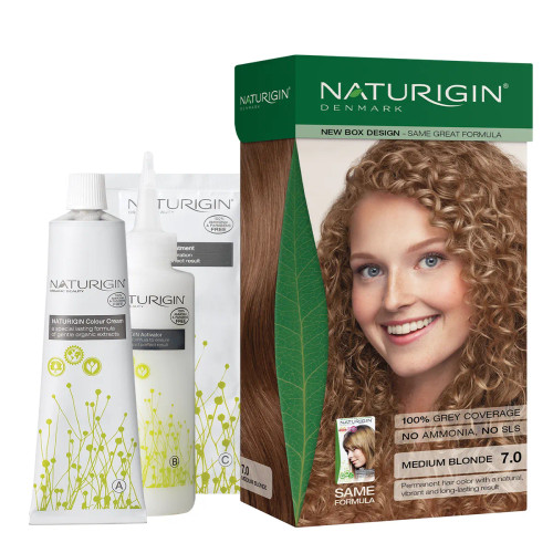 Naturigin Box Hair Colour 7.0 Medium Blonde