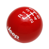 Red knob with White graphics