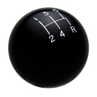 Black Shift Knob with Engraved Shift Pattern