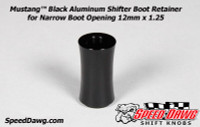 Mustang™ Boss 302 & 401A Black Shifter Boot Retainer 12mm x 1.25